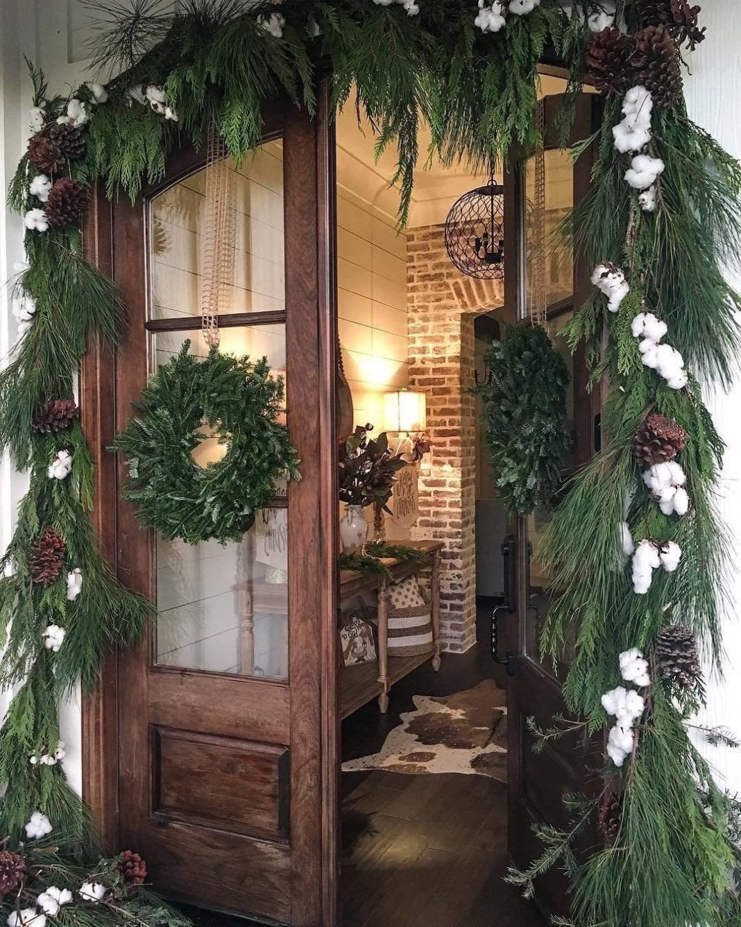 15 Ways To Decorate With Greenery For The Holidays - The Striped Barn